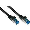 Good Connections 1m RNS Cavo Patch SmartFLEX CAT6A S/FTP PiMF Nero