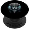 PM-Artistic L'oscuro mistico vichingo con l'armatura PopSockets PopGrip Adesivo