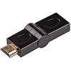 AKYGA AK-AD-40 Adattatore HDMI ad Angolo 180 Gradi Femmina a Maschio Placcato Oro