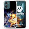 Cokitec Custodia rinforzata per Motorola G05 / E15 Manga Naruto VS