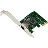 KALEA-INFORMATIQUE Scheda controller di rete GIGABIT ethernet PCIe con chipset Intel I210AT. con funzione PXE WOL, staffe a basso e alto profilo.