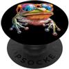 Rane divertenti per gli amanti delle ran Rana Piccolo Rospo Rana Albero Rana Bambino Rana Carino PopSockets PopGrip Adesivo