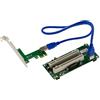 KALEA-INFORMATIQUE Adattatore convertitore di tipo bridge da PCI a PCIe x1 a 2 porte con chipset ASM Supporto PCI a 16 e 32 bit con impostazione a 3,3V o 5V