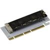 KALEA-INFORMATIQUE Adattatore PCIe x4 x8 x16 per unità SSD Mac a 12+16 pin prodotte dopo il 2013, per leggere e scrivere su un'unità SSD Mac da una porta PCI Express