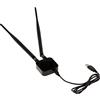 KALEA-INFORMATIQUE USB WiFi Ralink RT3572L Dual Band 2.4GHz e 5GHz, 600 MBps, IEEE802.11 a/b/g/n. Compatibile con PC Mac Samsung TV
