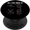 Matematica Regali e Accessori Matematica Studioso Matematico - Matematica Calcolo Formule PopSockets PopGrip Adesivo