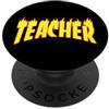 MathWare Regalo divertente per insegnante di matematica nerd, skateboard, pattinatore PopSockets PopGrip Adesivo
