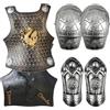 Generic Costume da cavaliere per ragazzi, leggero, storico, pieghevole, per foto