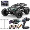 Cirmine Macchina Telecomandata Brushless 1:18 4WD 52 km/h per Adulti e Bambini da 10 Anni, Auto RC Fuoristrada con Trasmissione Interamente in Metallo, Ammortizzatori ad Olio, 2 Batterie e 2 Carrozzerie