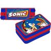 Astuccio 3 Zip Sonic The Hedgehog