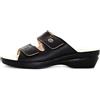 Valleverde Sandali Donna 25312 Pelle Nero (Numeric_39)