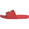 adidas Unisex - Adulto Adilette Comfort Audi Revolut F1 Team Slides Sandal, Hi-Res Red/Hi-Res Red/Chalk Pearl, 42 EU