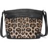GAEKEAO Borse Secchio Donna Stampa Leopardo Retrò, Borsa a Tracolla Donna Con Spallaccia Regolabile, Borsa Da Lavoro Dal Design Moderno