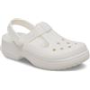 Crocs Classic Mary Jane Clog T, Zoccoli Unisex - Bambini e Ragazzi, Gesso, 23/24 EU