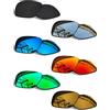 SmartVLT Set di 6 lenti di ricambio per occhiali smart Ray-Ban Meta Wayfarer RW4006 e Gen 2 RW4012 (50 mm) Smart Glasses Combo Pack S02, protezione UV, antigraffio