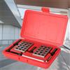Cocosity Blocchi calibro, blocchi foro calibro, macchinista 23 fori, 1-2-3 blocco, 1-2-3 blocchi macchinista