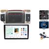 OEM Carplay, lettore multimediale, sistema di navigazione, compatibile con Fiat Ducato / Peugeot Boxer / Citroen Jumper (X250) dal 2006 al 2014, ventola di raffreddamento integrata, navigazione GPS Android, modello V7 (4GB-64GB) - A