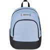Seven Zaino Scuola Dual MADE OF STARS, Doppio Scomparto, Grigio, Effetto brillantini, 32 L, Tasca attrezzata, Tasca porta pc, Tasca laterale portaborraccia, Scuola media e superiore, Bambina, Ragazza