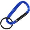 Volkswagen 3B4087010287 - Portachiavi con incisione logo R, moschettone in metallo, colore: blu/nero