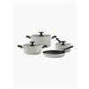 BergHOFF Batteria di pentole con rivestimento antiaderente Glints, set da 7 -