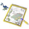 Simba Art und Fun Water Pen - Libro da colorare Dino, 8 cm, Pennello ad Acqua, 4 Lati magici da 17 x 19 cm, a Partire da 3 Anni