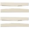 Pyugxab 4X 6 Corde Acustico Bone Bridge Chitarra Slotted Saddle Chitarra Parti
