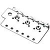Beelooom Piastra di ricambio per ponte tremolo a 6 corde, per chitarra elettrica