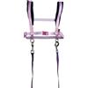HKM Funny Horses Hearts - Pettorina per Cavalli, Colore: Rosa/Blu Scuro, Taglia Unica