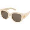 Gucci GG1599SA 004 | Occhiali da Sole Graduati o Non Graduati | Prova Online | Plastica | Quadrati | Avorio | Adrialenti