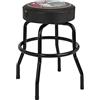 Fender Guitar Barstool Sgabello Girevole Imbottito con Tasca, 24 | Mobile per sala musica, regalo per chitarrista, girevole a 360 gradi, sedile imbottito, vano porta plettri