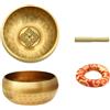 SODIAL Set di Campane Tibetane da 3,2 Pollici, Fatte A Mano In Nepal per Meditazio8692
