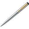 Parker Penna a sfera Parker Vector Steel GT fine nuova in scatola SS bordo oro inchi...