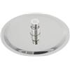 Wablissia Soffione doccia a pioggia, 20 cm, in acciaio inox 304, finitura cromata, design rotondo o quadrato, con gomito girevole, montaggio a parete o a soffitto (rotondo)