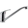 AQUAE Maya T190163 - Rubinetto Lavello Cucina, Bocca Girevole