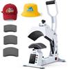 VEVOR Macchina Pressa a Caldo per Cappelli Pressa a Caldo con 4 Piastre Intercambiabili, Macchina per Trasferimento Termico Fai-da-te per Progetti di Pressatura di Vinile Sublimazione Controllo LED
