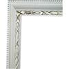 ITALIA CORNICI Maestri Artigiani I Cornice per Quadri Tele con Passepartout in Legno I Varie Misure I Personalizzabile I Noce Rosa Oro Crema (Bianco, 24 x 30 cm)