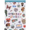 AOMZKOL 1300+ adesivi per diario e scrapbooking, libro di adesivi Kawaii per adulti e ragazze, design dolce con motivi Food & Daily Life, ideale per scrapbooking, diario e decorazione fai da te (Time Regained
