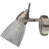 Lindby Applique dimmerabile (Moderno) colore Grigio, in Vetro ad es. Bagno applique per bagno