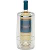 Excelsa Satin Glacette Portabottiglia Termico, Plastica, Trasparente