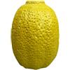 JYCRA Vaso Decorativo in Ceramica, Vaso Unico a Forma di Limone per Arredamento, Vaso a Forma di Frutta, Vaso Decorativo con Finto Limone per Centrotavola, Soggiorno