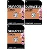 DURACELL Confezione da 3 blister da 1 batteria al litio Electronics CR 2430 3 volt