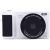 Fabater Fotocamera Digitale 4K da 64 MP con Zoom Digitale 16X e Funzionamento Semplice, Ideale per Selfie e Angolazioni Creative (WHITE)