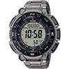 Casio Pro Trek Orologio Uomo Casio Pro Trek Titanio Solar Multifunzione PRG-340T-7ER Argento