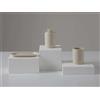 Feridras Set accessori da appoggio 3 pezzi in plastica crema | Taki
