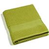Caleffi Telo Bagno In Cotone Sirena '99 Standard Spugnissima Tinta Unita Verde Caleffi