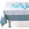 Caleffi Tovaglia Da Cucina In Cotone Farfalle CM. 150X240 Caleffi Tropical Blu Caleffi