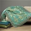 Caleffi Plaid Scaldotto In Cotone Belmond CM. 130X170 Caleffi Non Specificato Anice Caleffi