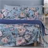 Caleffi Copripiumino Con Federe In Percalle Fiori Di Van Gogh Matrimoniale - 255X255 + 2 Federe50X80 Emporium Floreale Rosa Caleffi