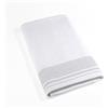 Caleffi Telo Bagno In Cotone Gim CM. 90X140 Spugnissima Tinta Unita Bianco Caleffi