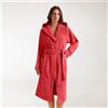 Caleffi Accappatoio Con Cappuccio In Cotone Gim M/L Spugnissima Tinta Unita Fuxia Caleffi